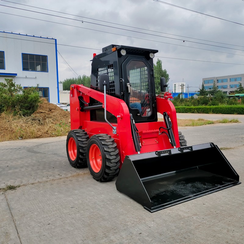 Skid Loader Kemudi Semua Roda