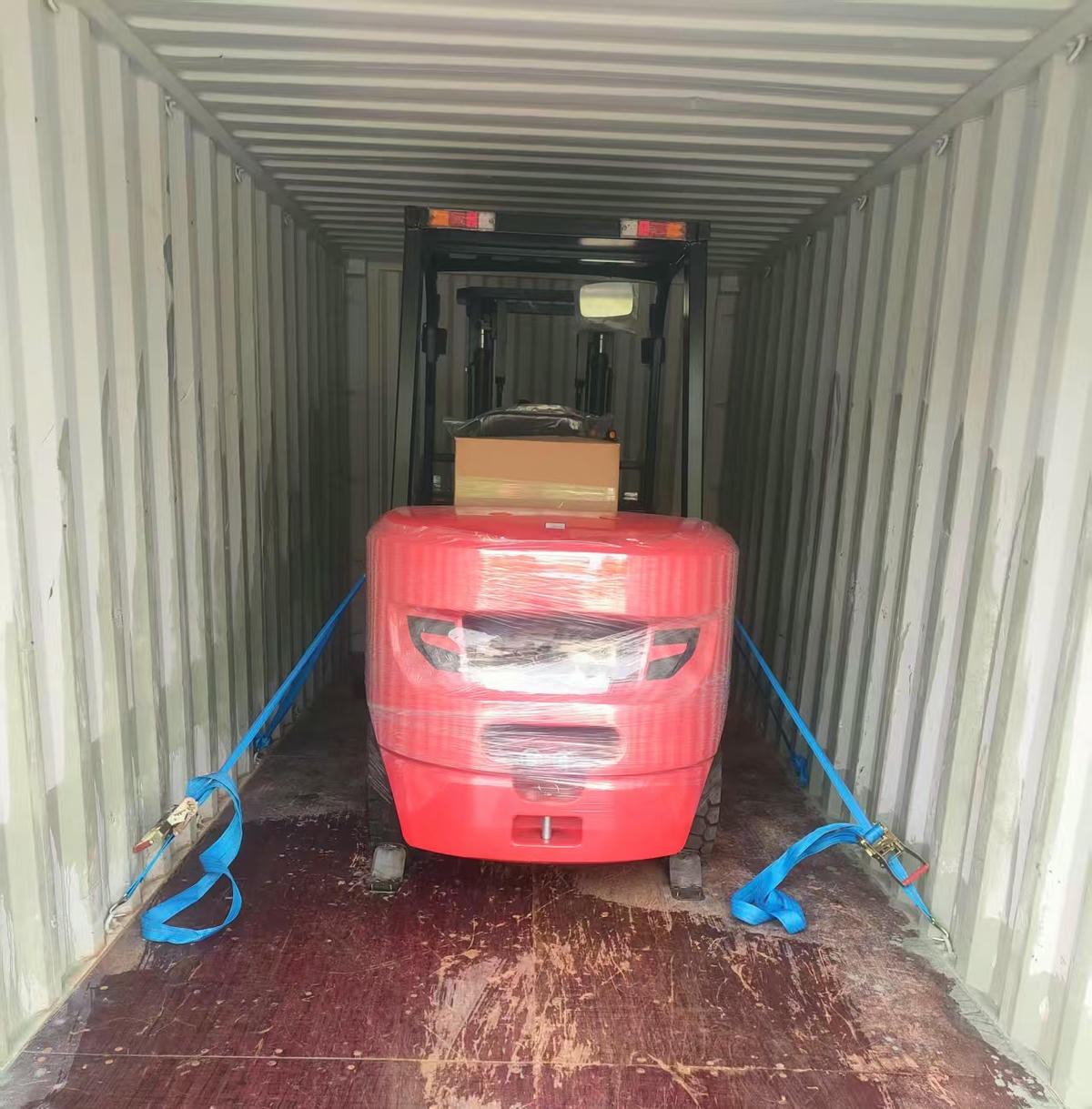 foto pengiriman forklift diesel