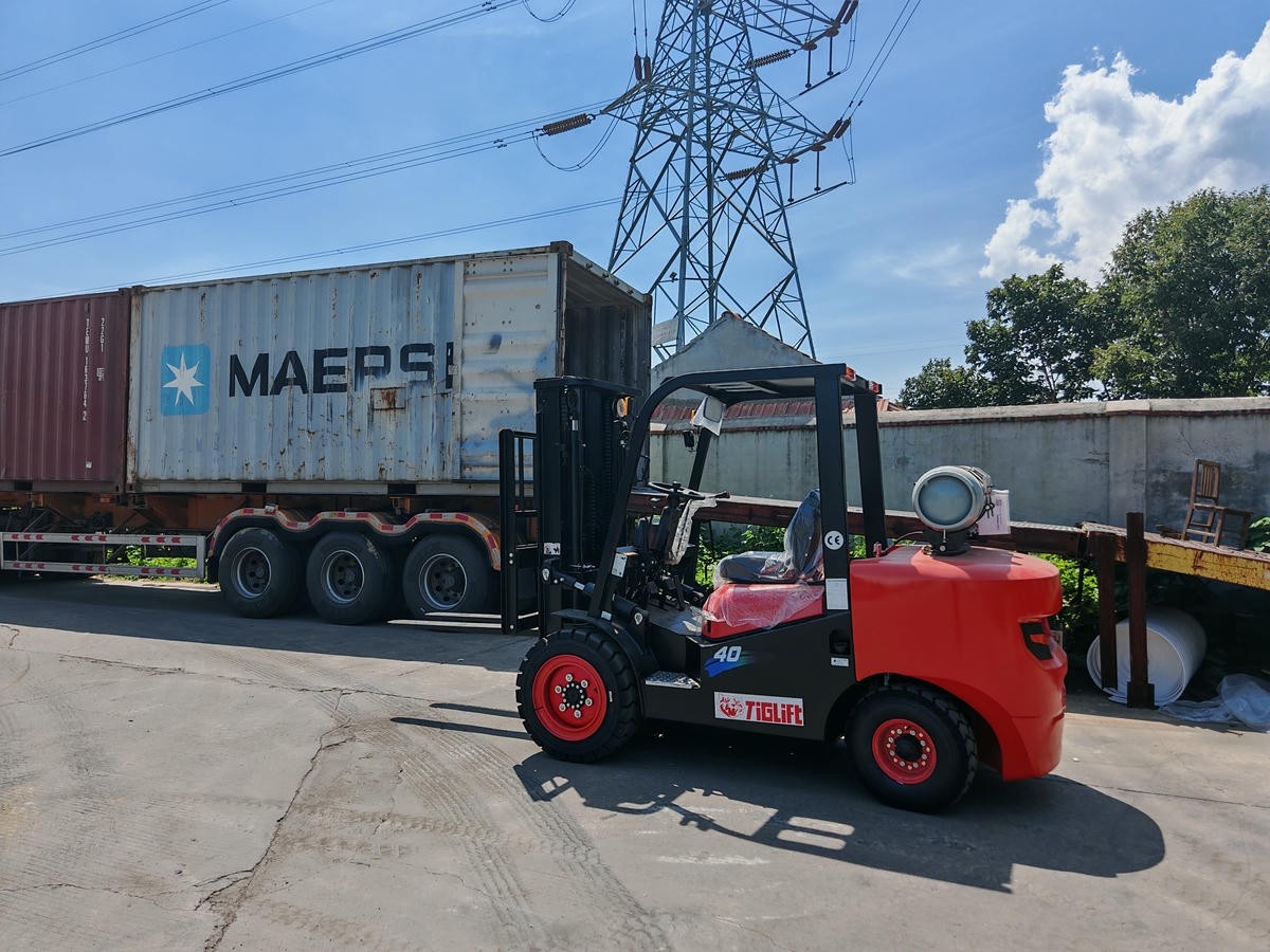 Foto Pengiriman Forklift LPG