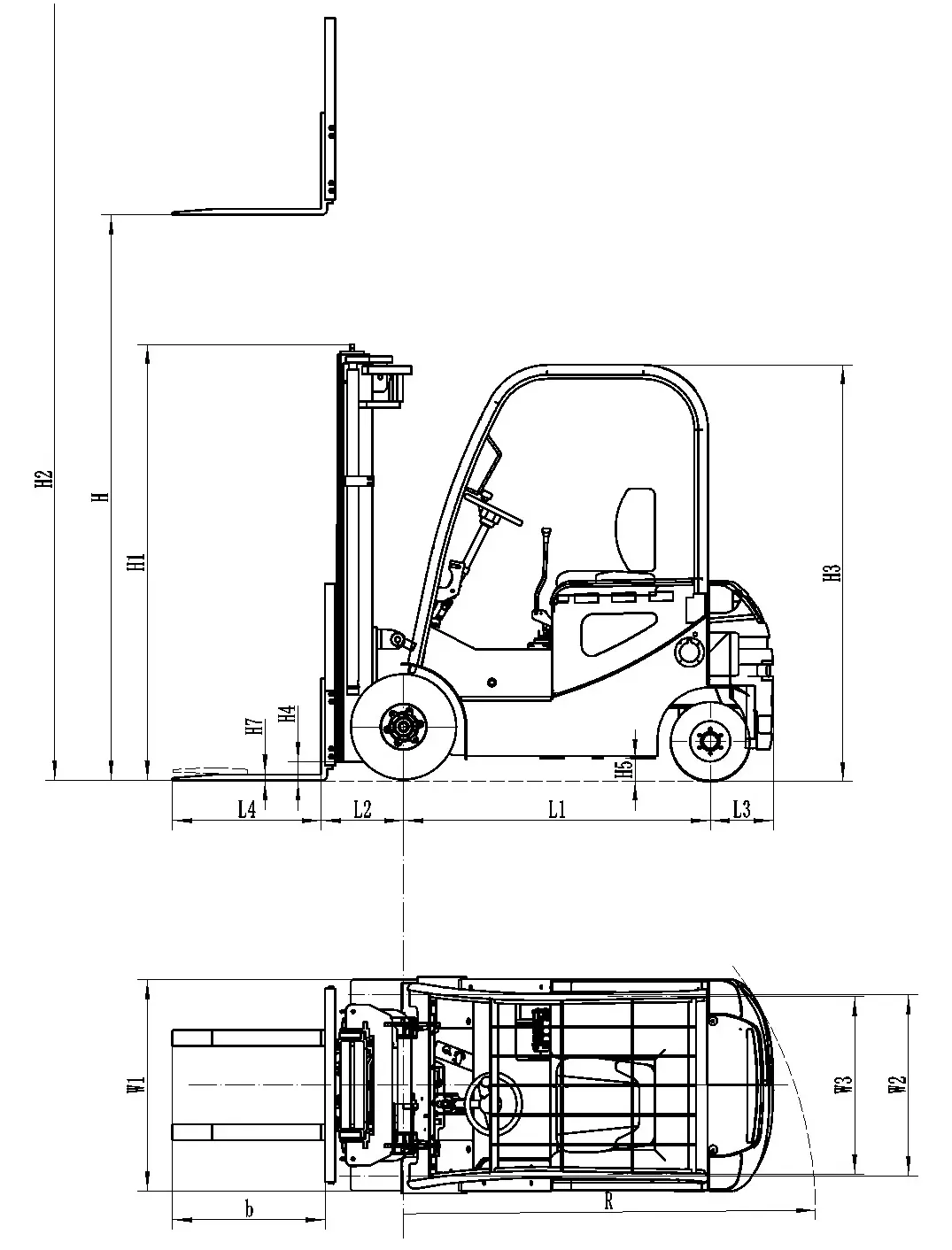Gambaran Umum Forklift Listrik Gambaran Umum Forklift Listrik