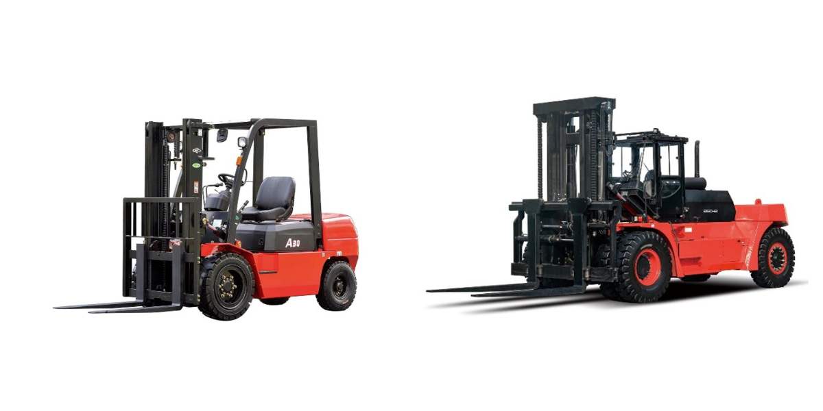 Forklift Kelas IV & Kelas V (Forklift Penyeimbang Pembakaran Internal)