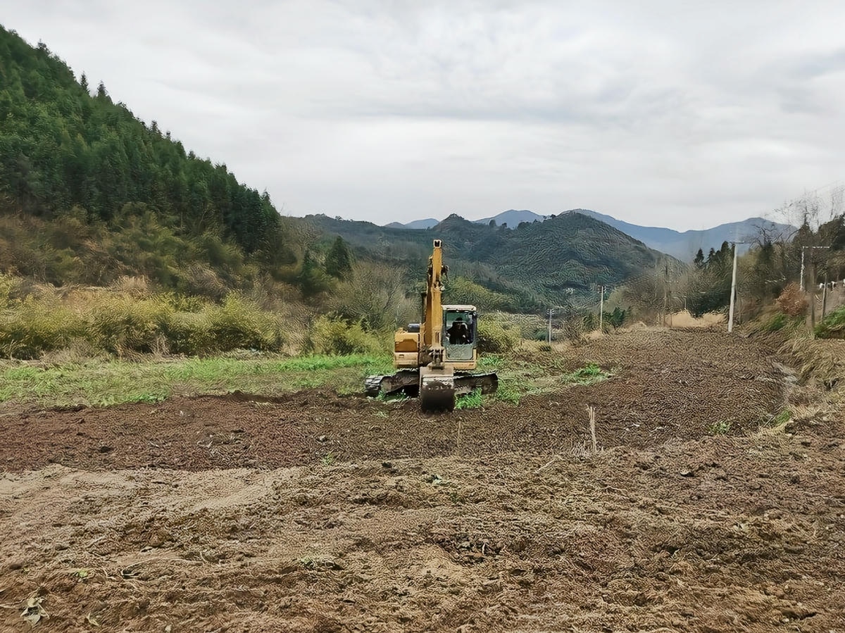 Ekskavator Mini di Pertanian